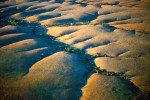 Photograph entitled Flint Hills watersheds 